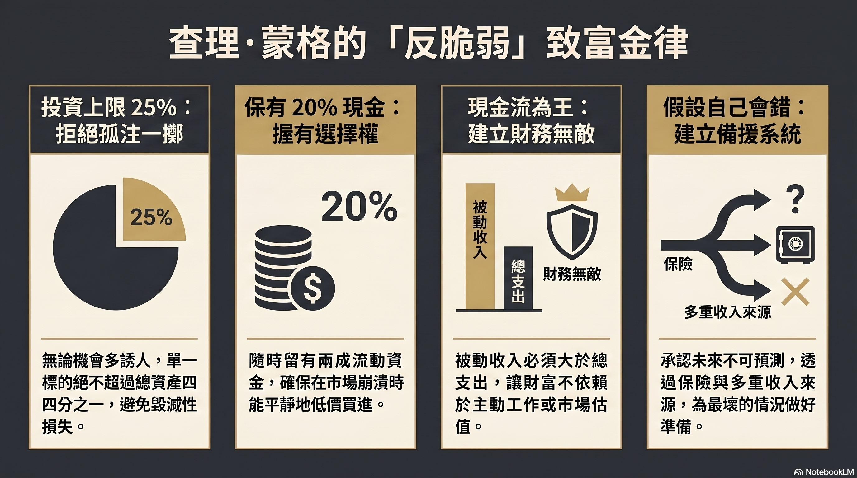 投資策略備忘錄：反脆弱財富管理的原則